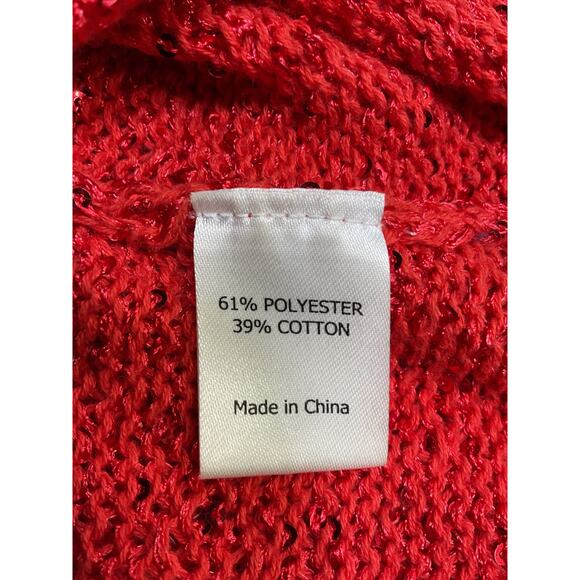 Asta Resort 'Carolina' Red Polyester Camisole Top Size XS - Picture 5 of 5